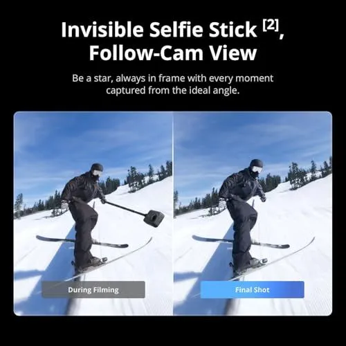 Invisible Selfie Stick Follow-Cam View