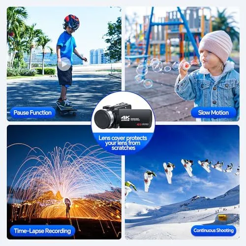 Key Features of a 4K Ultra HD Camcorder