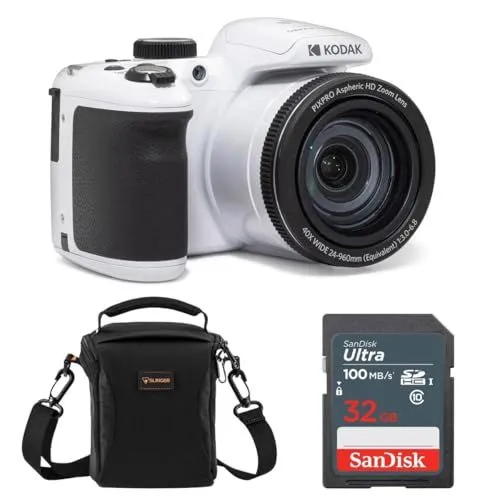 Kodak Pixpro Az405 Digital Camera Bundle With 40x Zoom