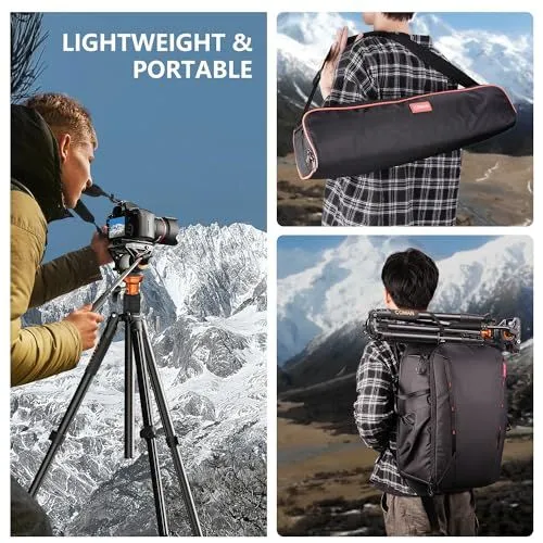Lightweight and Portable Camera Tripod