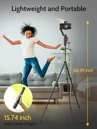 Lightweight and Portable Gimbal Tripod