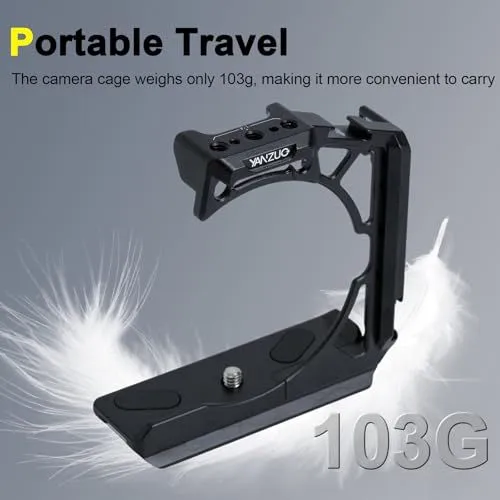 Lightweight Camera L-Bracket Accessory