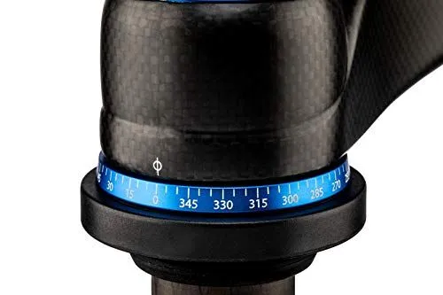 Macro View of a Carbon Fiber Leveling Head