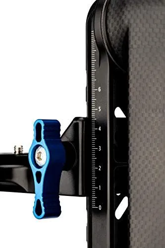 Macro View of a Mechanical Positioning Adjustment Rail