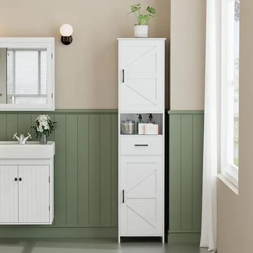 Modern Farmhouse Linen Tower