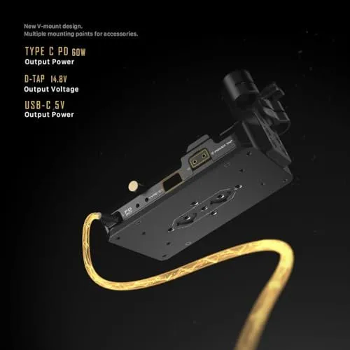 Modern V-mount Power Battery Plate