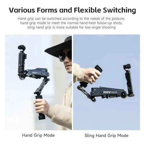 Movmax Gimbal Hand Grip Modes