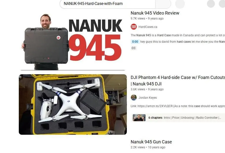 Nanuk 945 Protective Hard Case Overview