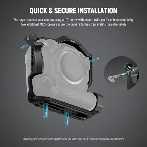 NEEWER Camera Cage Installation Guide