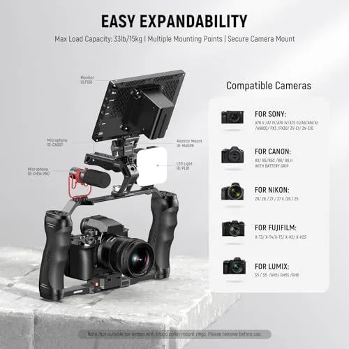 Neewer Camera Cage Rig Product Information