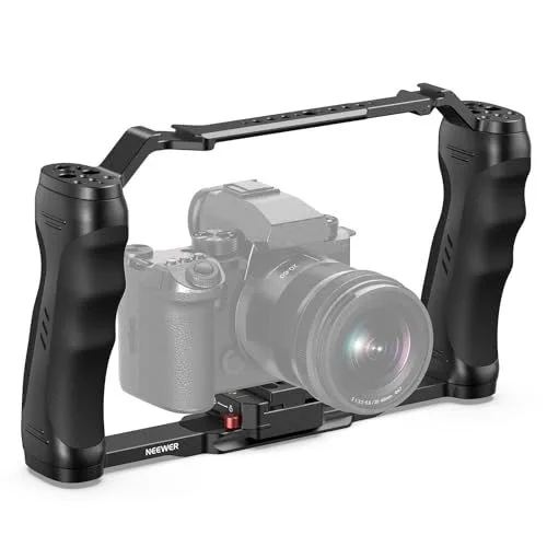 NEEWER CA077 Universal Video Camera Cage Rig with Double Handles