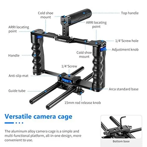 NEEWER Versatile Camera Cage System