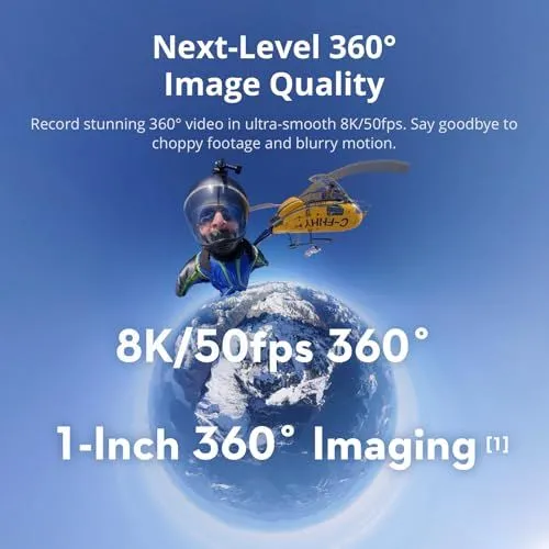 Next-Level 8K 360 Action Camera Promotion