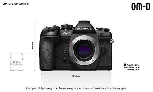 Olympus OM-D E-M1 Mark II Camera Specifications
