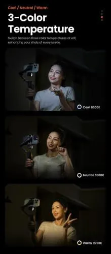 Overview of 3-Color Temperature Lighting Modes