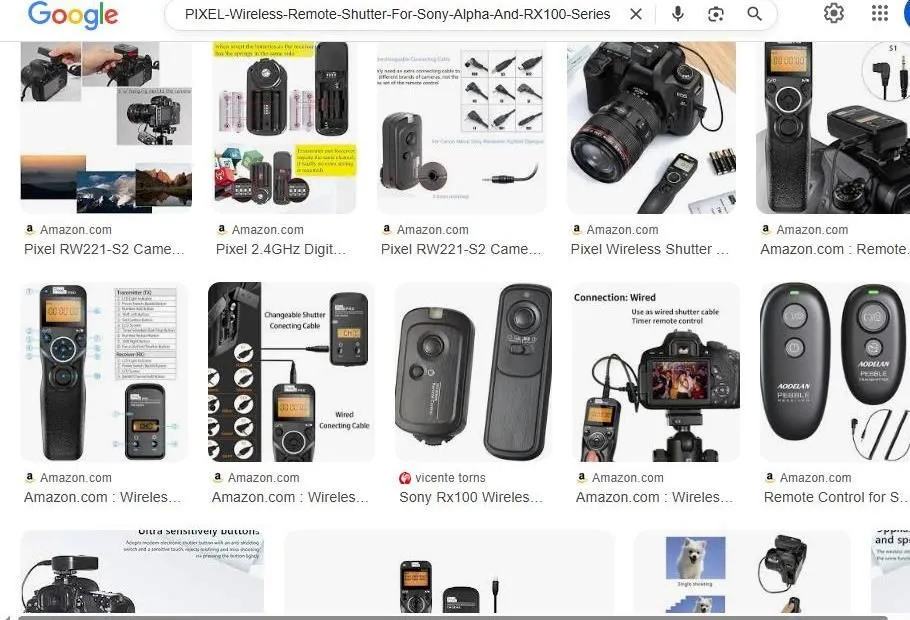 Overview of Pixel Wireless Shutter Remotes for Sony Cameras