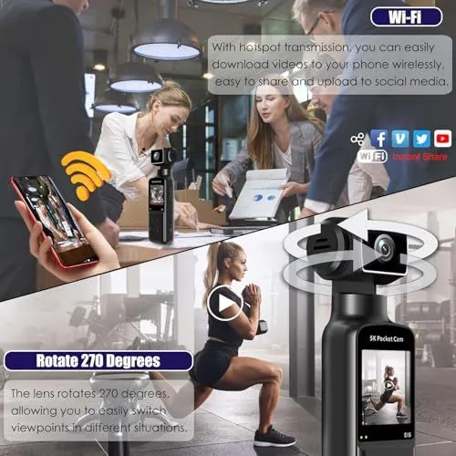 Overview of the 5K Pocket Cam and Its Key Features