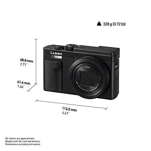Panasonic Lumix Compact Camera Dimensions