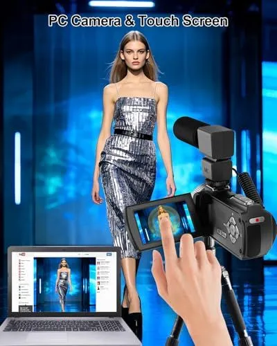 PC Camera and Touch Screen Features