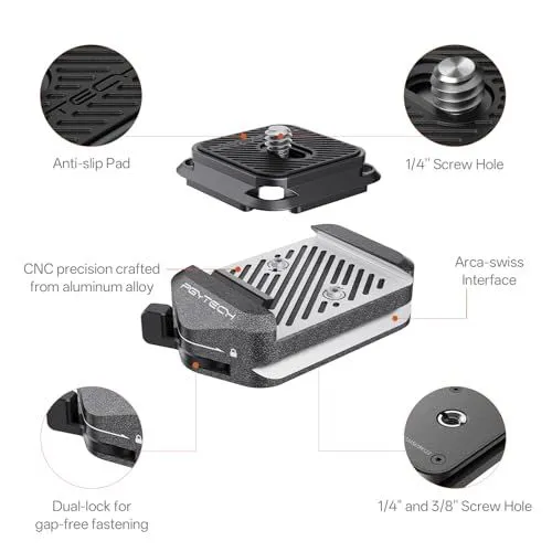 PGYTECH Quick Release System Features