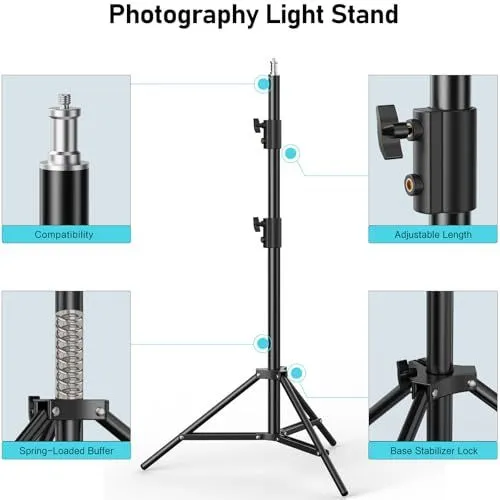 Photography Light Stand Features