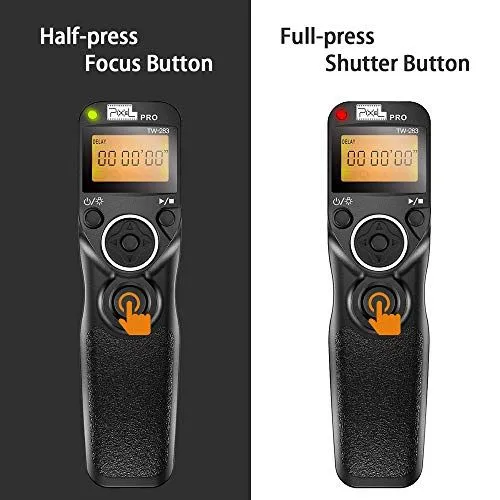 Pixel TW-283 Wireless Remote Shutter Control Comparison