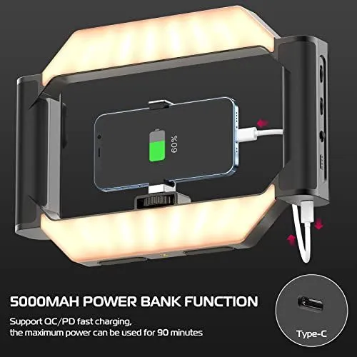 Portable Smartphone Video Rig with Integrated Power Bank