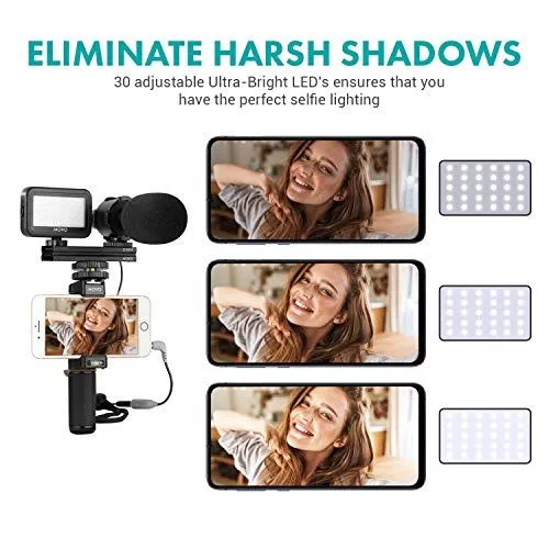 Portable Smartphone Vlogging Light and Rig