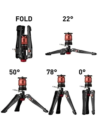 Product Comparison of a Modular Mini Tripod System
