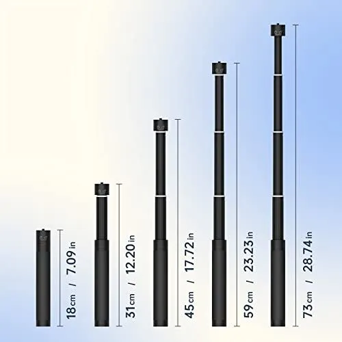 Product Dimensions and Extension Stages
