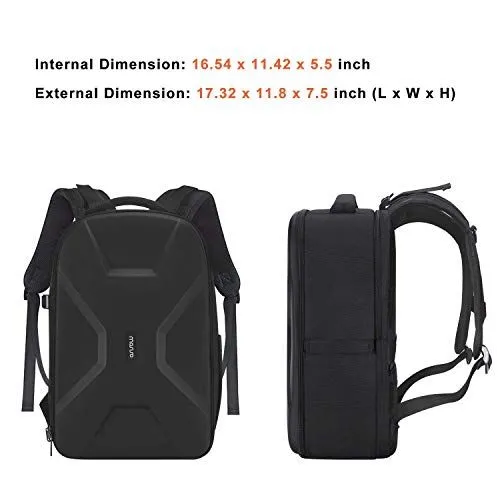 Product Specifications for Hardshell Backpack