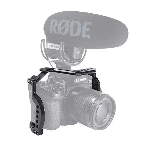 Professional Camera Rig with Lumix Body and Rode Microphone
