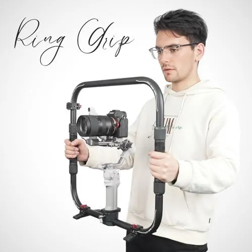 Professional Camera Ring Grip Stabilizer