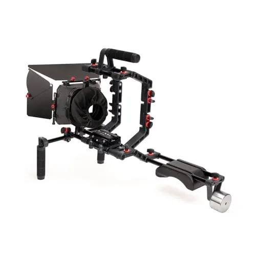 FILMCITY Camera Shoulder Support Rig Kit with Matte Box