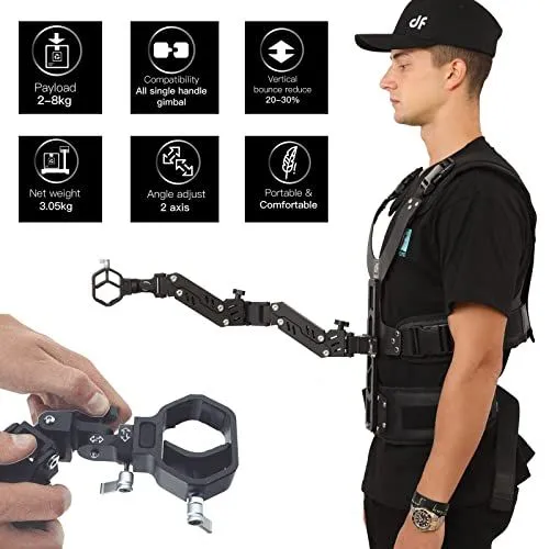 Professional Camera Stabilizer Vest System