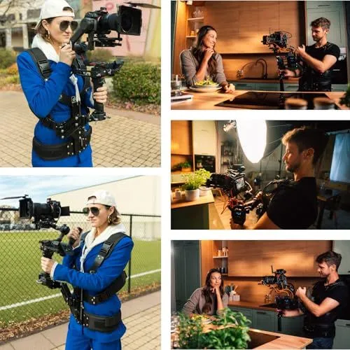 Professional Camera Support Rig Demonstration
