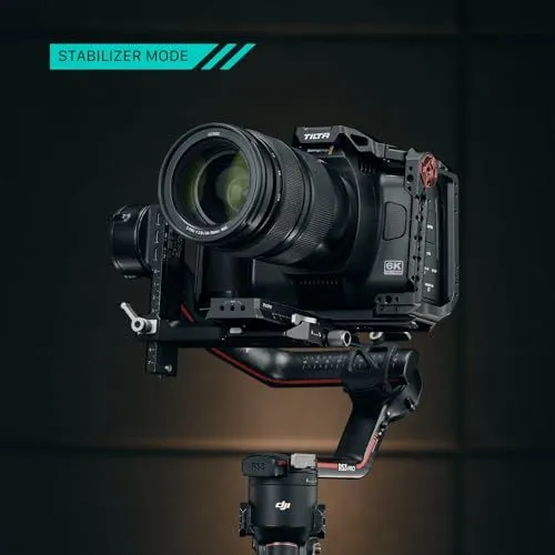 Professional Cinema Camera Rig on Gimbal