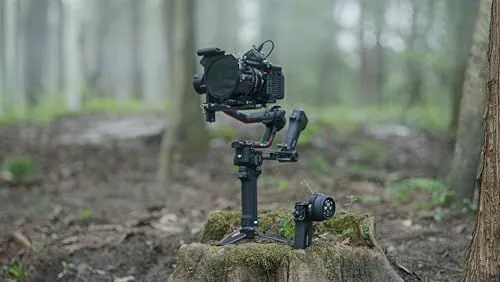 Professional Cinema Camera Setup on a Gimbal