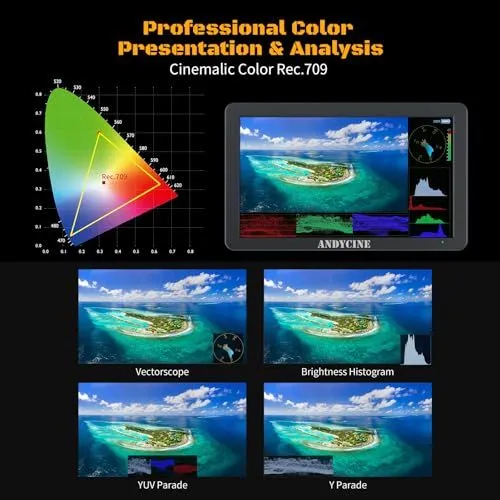 Professional Color Presentation and Analysis