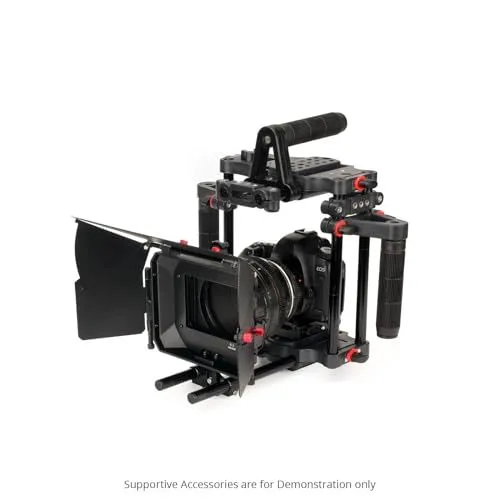 Professional DSLR Camera Rig with Matte Box
