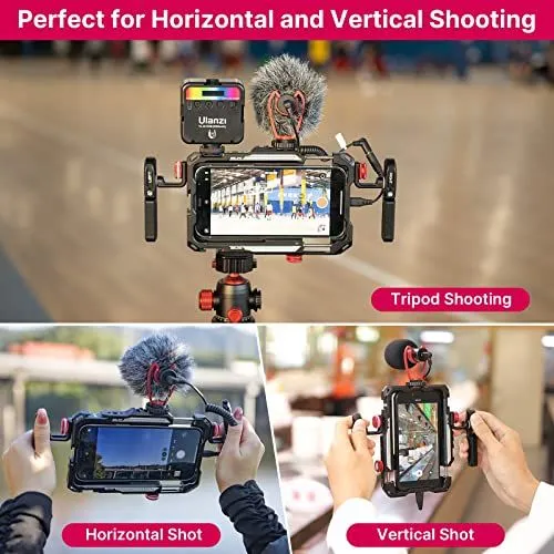 Professional smartphone video rigging kit