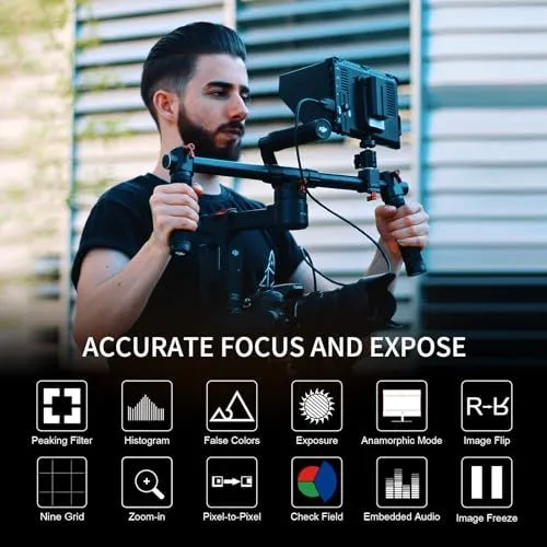 Professional Video Monitoring Display Features