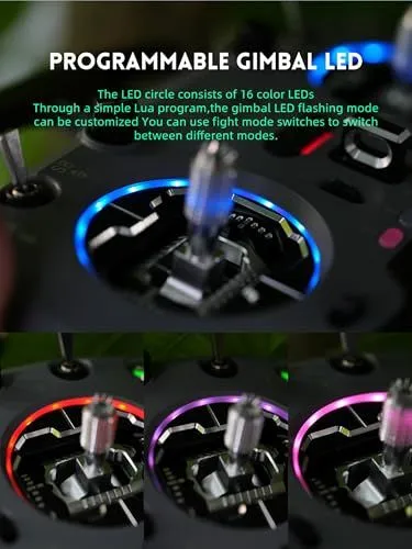 Programmable Gimbal LED Rings
