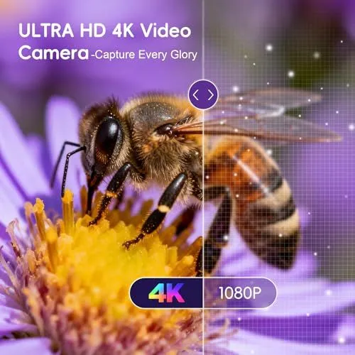 Promotional Comparison of 4K and 1080P Resolution
