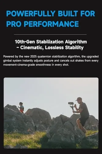 Promotional Graphic for Gimbal Stabilization Technology