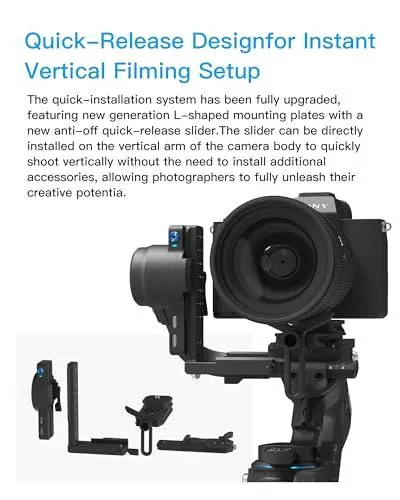 Quick-Release Design for Vertical Filming