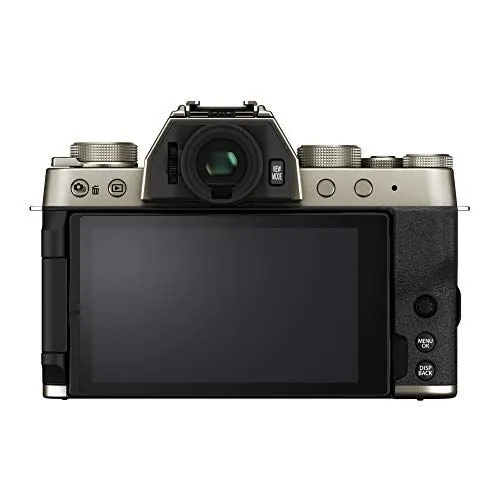 Rear View of a Fujifilm X-T Series Mirrorless Camera