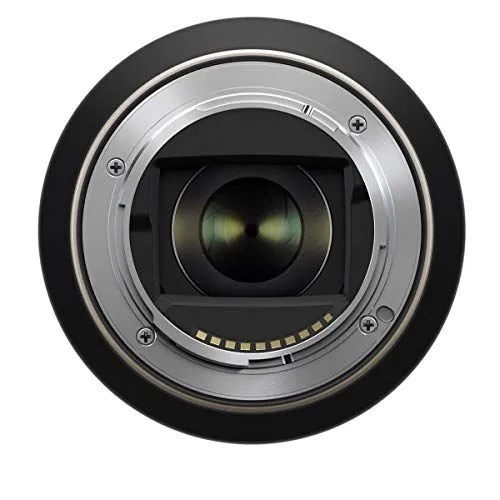 Rear View of a Professional Camera Lens