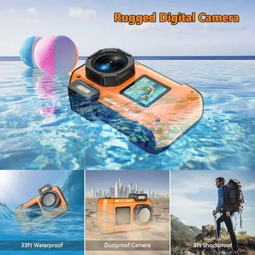 Rugged Digital Camera Features and Versatility