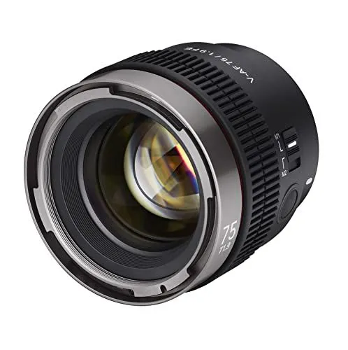 Samyang V-AF 75mm T1.9 Cine Lens for Sony E-Mount